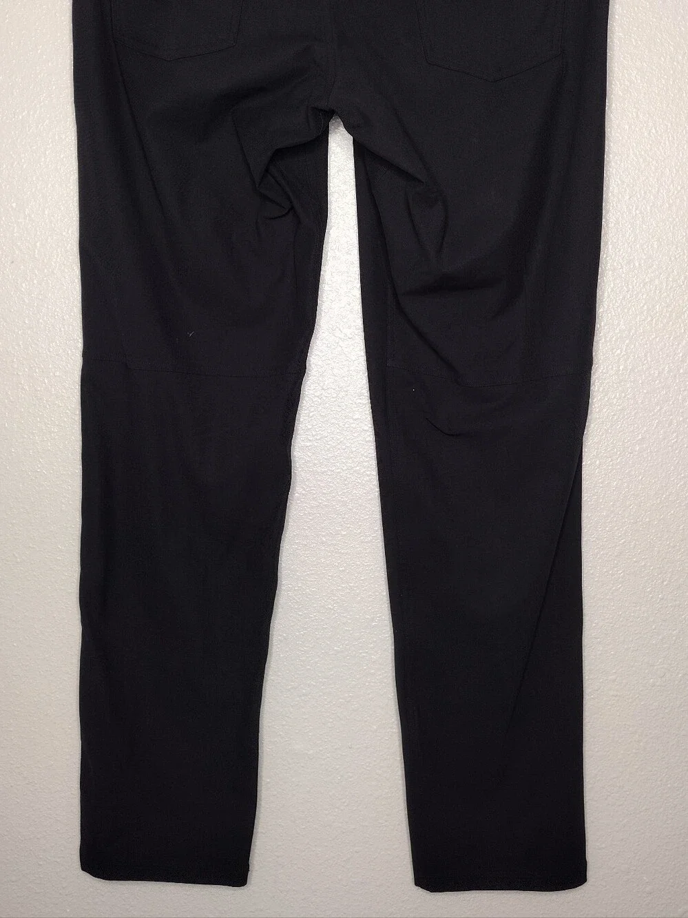 Lululemon ABC Black Straight-Leg Athletic Golf Pants Sz 34